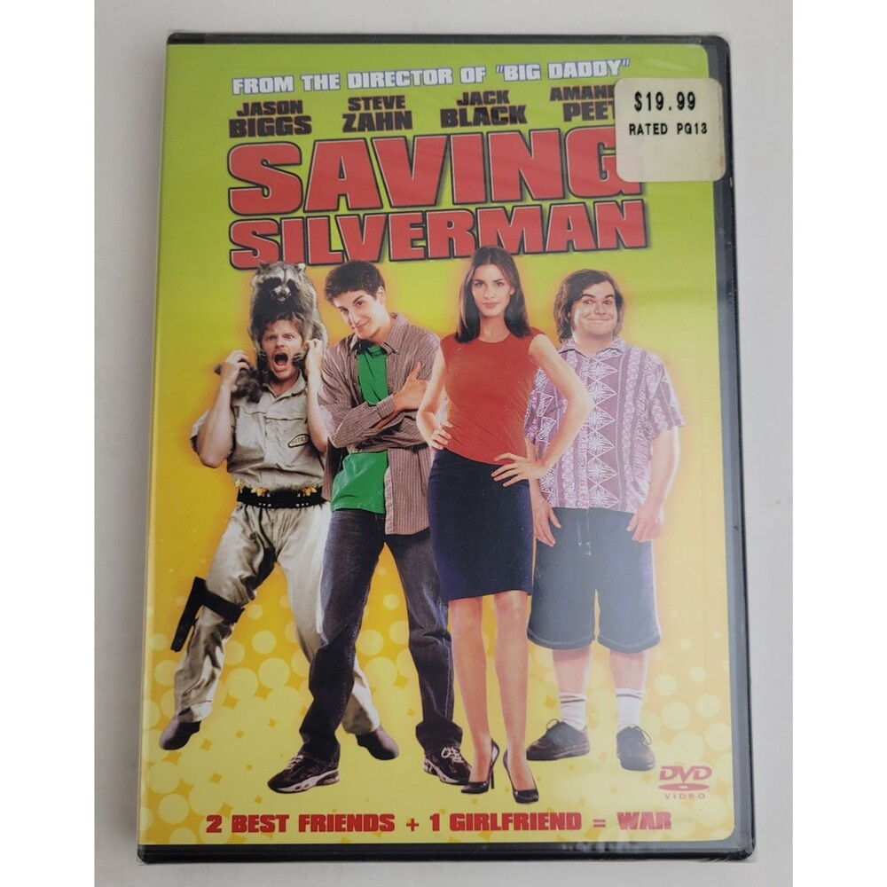 [NEW SEALED] Saving Silverman (DVD) Jason Biggs, Jack Black, Steve Zahn